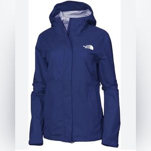 NWT The North Face Women's Venture 2 Rain Jacket TNF Black Navy Blue XS